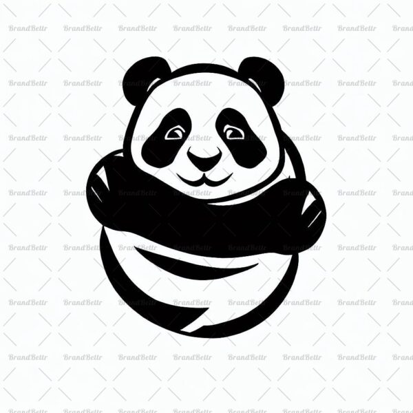 Umarmung eines Pandababys